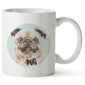 Bohemia Gifts Keramický hrnček - Pug, 350 ml
