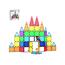 Set magnetic de costrucție PicassoTiles 63 piese
