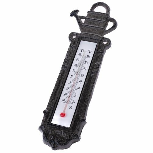 Litoželezni stenski termometer Čajnik, 23 x 8 cm