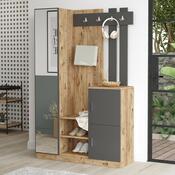 Dano Atlanitc Pine and Anthracite előszoba szett