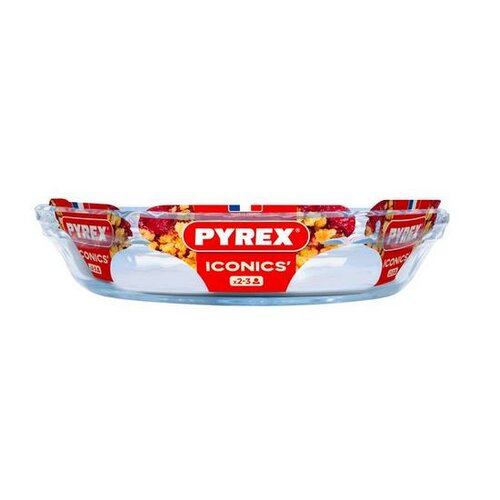 Pyrex üveg tortaforma, 1,3 l, 23 cm átmérő termék 2. képe