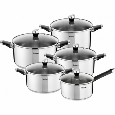 Tefal 10-częściowy zestaw garnków Emotion