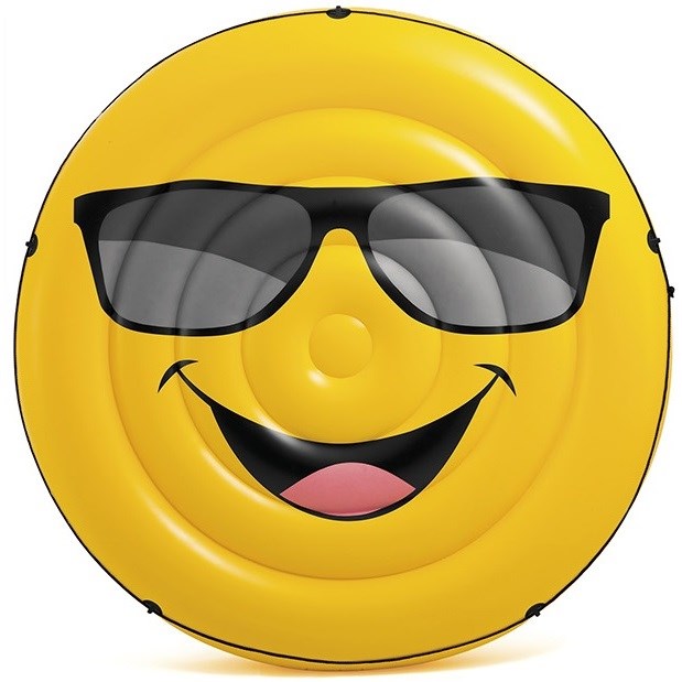 Intex Nafukovacie lehátko Cool guy žltá, pr. 173 cm