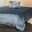 4Home ágytakaró Salazar szürke kék, 220 x 240 cm, 2x 40 x 40 cm