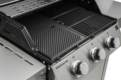 Grătar cu gaz G21 Oklahoma BBQ Premium Line 3arzătoare + reductor gratuit