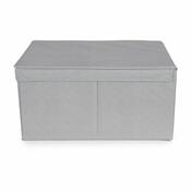 Compactor Skládací úložný kartonový box Wos, 40 x 50 x 25 cm, šedá