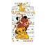 Lenjerie de pat din bumbac Jerry Fabrics Lion King Africa, 140 x 200 cm, 70 x 90 cm