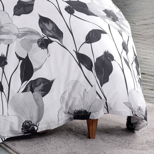 4Home Baumwollbettwäsche Renforcé Monochrome Bloom, 140 x 200 cm, 70 x 90 cm