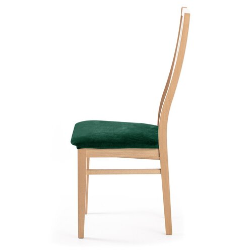 Restilo Husă elastică pentru scaun Sento verde închis, 40 x 40 + 5 cm