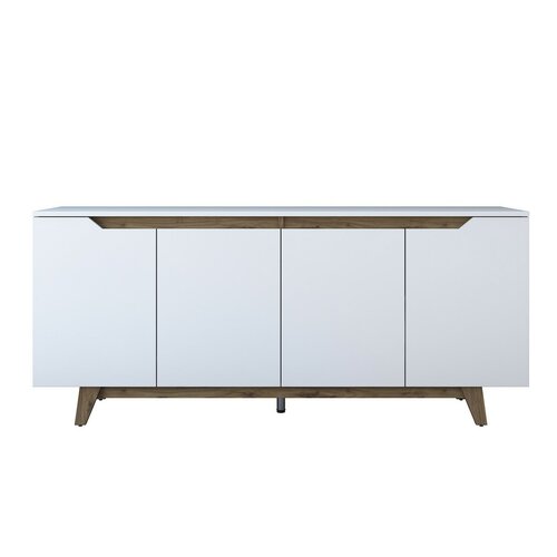 Szafka Good White and Walnut