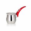Banquet Глечик з нержавіючої сталі VISTA Red 350 мл, закруглена ручка