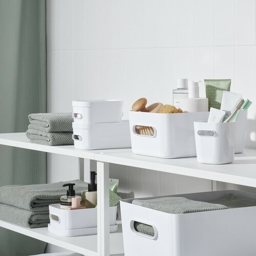 SmartStore Víko k úložnému boxu Compact Slim, bílá - thumb (5)