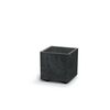 SIERRA SQUARE BETON EFFECT virágtartó 38,5 cm ,fekete