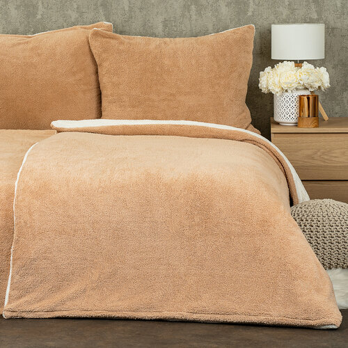 4Home Posteljno perilo Teddy beige, 140 x 200 cm, 70 x 90 cm90 cm