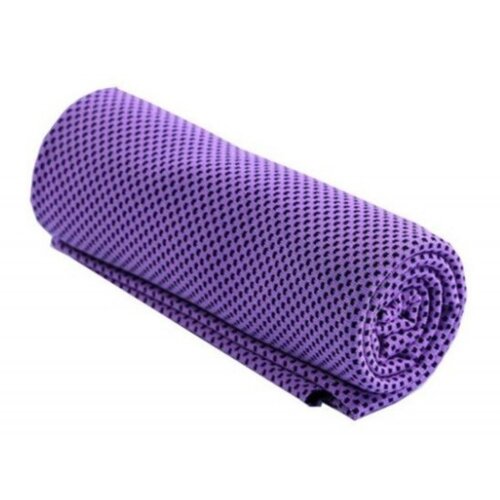 Chladicí ručník fialová, 32 x 90 cm