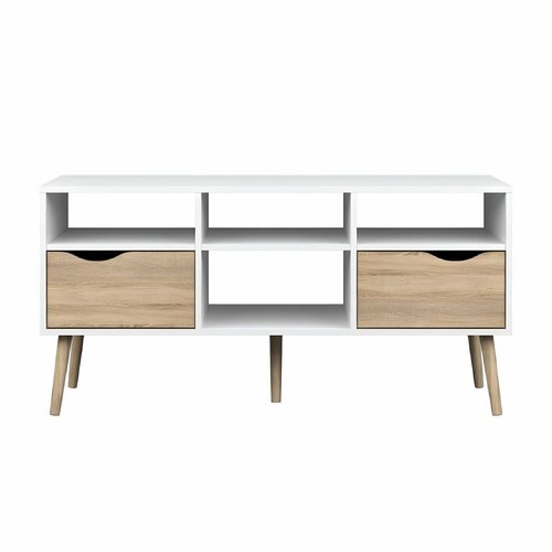 OSLO 75391 TV-állvány, fehér