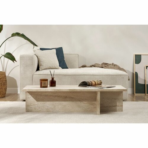 Stolik konferencyjny Harbor Travertine