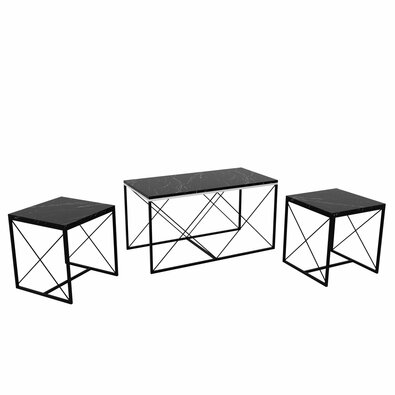 Couchtisch Defne Black Marble