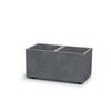 SIERRA CASE BETON EFFECT virágtartó 57,7 cm, szürke