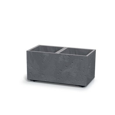 SIERRA CASE BETON EFFECT virágtartó 57,7 cm, szürke