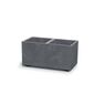 SIERRA CASE BETON EFFECT virágtartó 57,7 cm, szürke