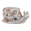 Übertopf Schnecke, 32 x 16 x 19 cm, MgOgrau  ,