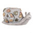 Übertopf Schnecke, 32 x 16 x 19 cm, MgOgrau  ,