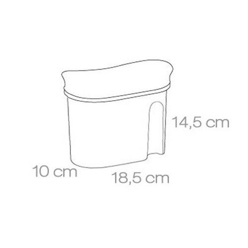Tescoma 4FOOD doboz, 1,0 l