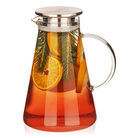 Carafă de sticlă cu capac 4Home Jug Hot&Cool,1,8 l | 4home