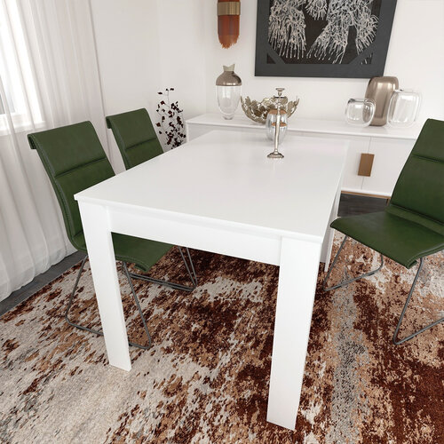 Esstisch Single Shiny White