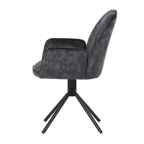 Set de scaune de sufragerie HC-511 BK4, 2 buc.