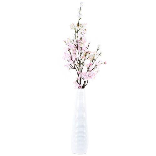 Umetna cvetoča jabolčna veja, 80 cm