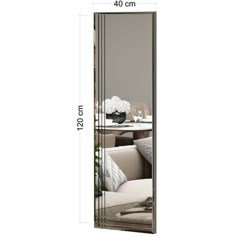 Zrkadlo Trio Transparent 40 x 120 cm