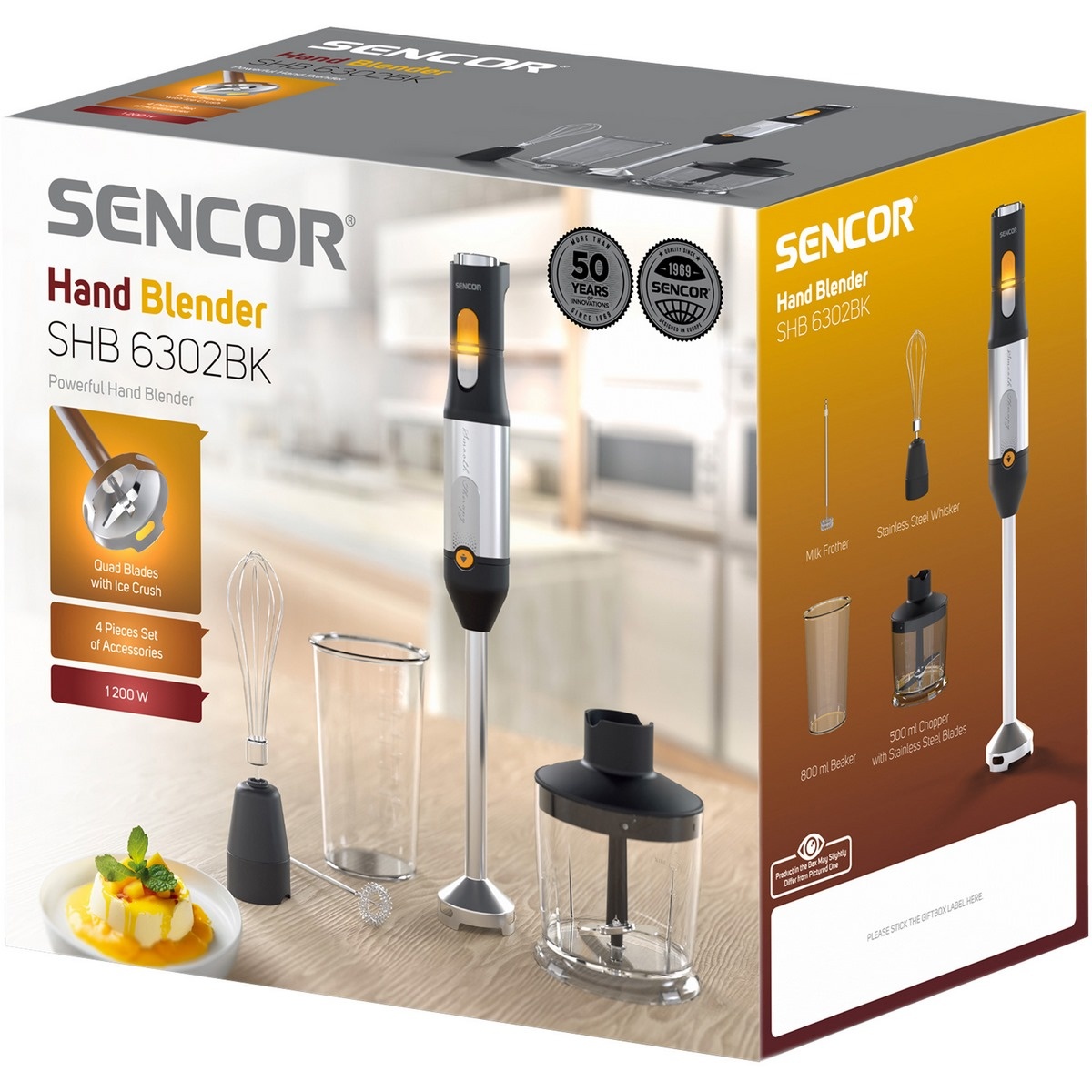 Sencor SHB 6302BK tyčový mixér, černá - thumb (14)