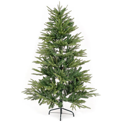 Weihnachtsbaum Fichte Grau, 150 cmgrün  ,