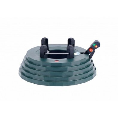 Suport pentru brad de Crăciun cu pedală ComfortDeluxe, verde