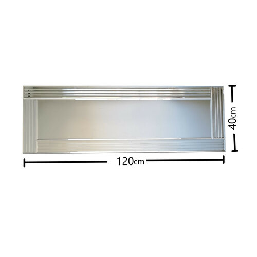 Zrkadlo Silver A 40 x 120 cm
