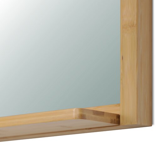 Wandspiegel B043 NAT, Bambus