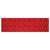 Traversă de masă Copaci de Crăciun 40 x 150 cm, roșu