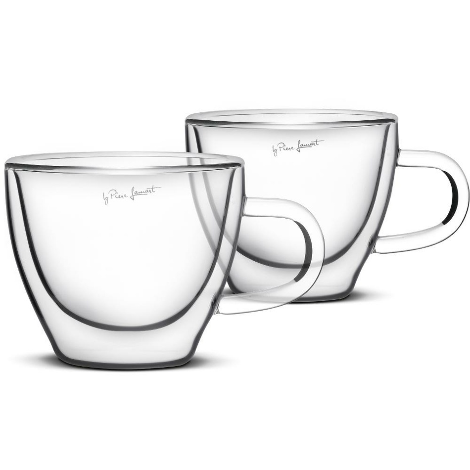 Lamart LT9026 pohárkészlet Cappuccino Vaso, 190ml, 2 db