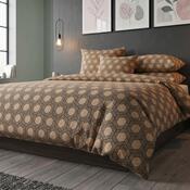 Kvalitex Saténové povlečení Luxury Collection Carero béžová, 140 x 200 cm, 70 x 90 cm