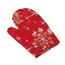 Bellatex Potholder Božične zlate kroglice, 28 x 18cm