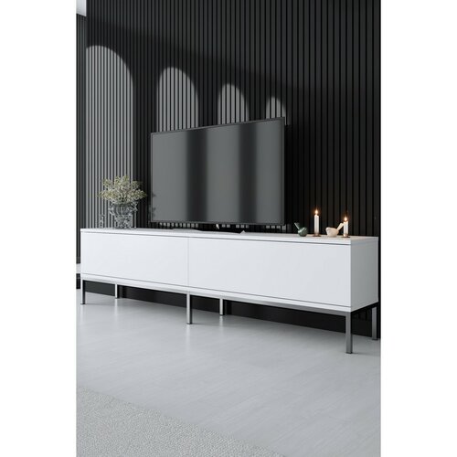 Lord White and Silver TV-asztal
