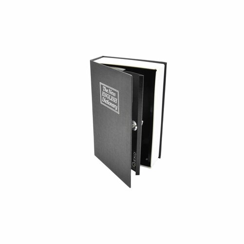 Skarbonka/książka z plastikowym segregatorem + 2 klucze, 240 x 155 x 55 mm