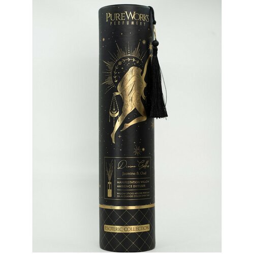 Organikus diffúzor Jasmine &amp; Oud 100 ml,fűzfavesszővel