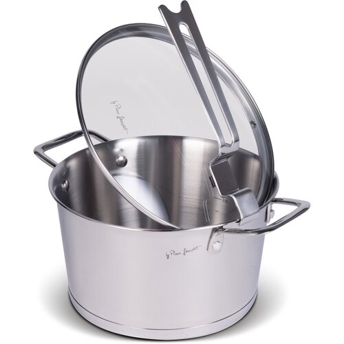 Lamart LT1275 garnek z pokrywką Conic śr. 22 x wys. 12 cm