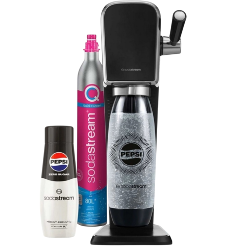 SodaStream Art Black Pepsi Zero Mpack aparat zapripravo gazirane vode