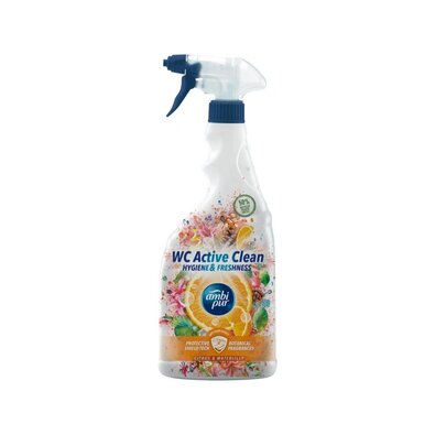 Ambipur WC Active sprej limona &amp; leknín 750 ml
