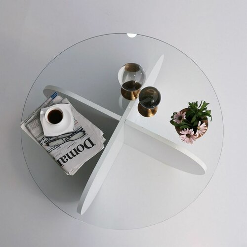 Couchtisch Bubble White