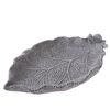 Betonna pítka pro ptáky Leaf, 26,5 x 5,5 x 16,5 cm